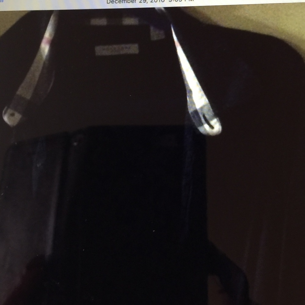 COPY - Burberry Brit Men Black Shirt Authenic